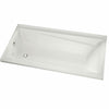 Exhibit 7232 IF Acrylic Alcove Left-Hand Drain Bathtub in White