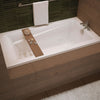 Exhibit 7232 IF Acrylic Alcove Left-Hand Drain Bathtub in White