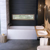 Mackenzie 6032 AcrylX Alcove Left-Hand Drain Bathtub in White