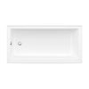 Bosca Access 6030 AFR Acrylic Alcove Left-Hand Drain Bathtub in White