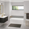 Bosca Access 6030 AFR Acrylic Alcove Left-Hand Drain Bathtub in White