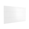 Versaline 48 in. Alcove Wall Kit - Vertical in White
