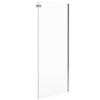 Halo Pro 60 x 32 x 78 3/4 in. 8mm Sliding Shower Door with Towel Bar for Corner Installation with Clear glass in Chrome