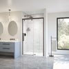 Uptown 44-47 x 76 in. 8 mm Sliding Shower Door for Alcove Installation with Clear glass in Chrome