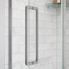 Uptown 45-47 x 76 in. 8 mm Pivot Shower Door for Alcove Installation with Clear glass in Chrome
