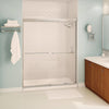Aura 51-55 x 71 in. 6 mm Bypass Shower Door for Alcove Installation with Clear glass in Chrome