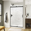 Revelation Square 44-47 x 70 ½-73 in. 6 mm Bypass Shower Door for Alcove Installation with Clear glass in Chrome