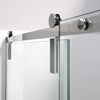 Nebula 56 ½-58 ½ x 78 ¾ in. 8mm Sliding Shower Door for Alcove Installation with Clear glass in Chrome