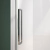 Nebula 56 ½-58 ½ x 78 ¾ in. 8mm Sliding Shower Door for Alcove Installation with Clear glass in Chrome