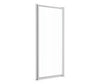Pivolok 23-24 ¾ x 64 ½ in. Pivot Shower Door for Alcove Installation with Clear glass in Chrome
