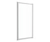 Pivolok 31-32 ¾ x 64 ½ in. Pivot Shower Door for Alcove Installation with Clear glass in Chrome