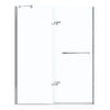 Reveal 71 56-59 x 71 ½ in. 8mm Pivot Shower Door for Alcove Installation with Clear glass in Chrome