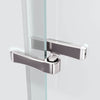 Reveal 71 56-59 x 71 ½ in. 8mm Pivot Shower Door for Alcove Installation with Clear glass in Chrome