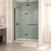 Reveal 71 56-59 x 71 ½ in. 8mm Pivot Shower Door for Alcove Installation with Clear glass in Chrome