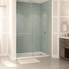 Reveal 71 56-59 x 71 ½ in. 8mm Pivot Shower Door for Alcove Installation with Clear glass in Chrome