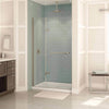 Reveal 71 38-41 x 71 ½ in. 8mm Pivot Shower Door for Alcove Installation with Clear glass in Chrome