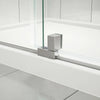 ModulR 60 x 32 x 78 in. 8mm Pivot Shower Door for Corner Installation with Clear glass in Chrome