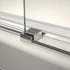 Vela 56 ½-59 x 59 in. 8 mm Sliding Tub Door for Alcove Installation with Clear glass in Chrome