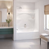 Olio 6030 AcrylX Alcove Left-Hand Drain Bathtub in White