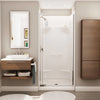 Essence SH-3636 AcrylX Alcove Center Drain Four-Piece Shower in White