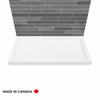 B3Round 6036 Acrylic Configurable Shower Base