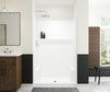 Icon SH4834 AcrylX™ Alcove Center Drain One-piece Shower in White