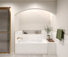 Optik 6032 Acrylic Drop-in End Drain Bathtub in White