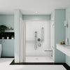 Acolyte 6238 Alcove Five-Piece Shower with Center Drain