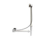Rotary Turn Cable-Operated Waste and Overflow, 33 in. Cable, Complete Kit in White