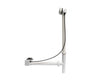 Rotary Turn Cable-Operated Waste and Overflow, 33 in. Cable, Complete Kit in White