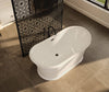Maax Elina 6634 Acrylic Freestanding Center Drain Bathtub #106389 - Golzar Home