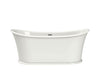 Maax Elina 6634 Acrylic Freestanding Center Drain Bathtub #106389 - Golzar Home