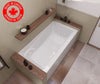 Maax Exhibit 6032 Ifs Afr Acrylic Alcove Left/Right Drain Bathtub #105512 - Golzar Home