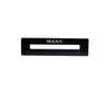 Linear Overflow Metal Trim in White