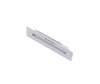 Linear Overflow Metal Trim in White