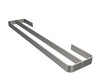 Manhattan 24 in. Double Towel Bar in Brushed Chrome