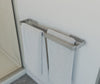 Manhattan 24 in. Double Towel Bar in Brushed Chrome