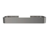 Manhattan Hand Towel Holder in Brushed Chrome
