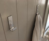 Manhattan Hook - Pack of 2 in Brushed Chrome