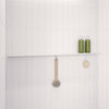 Neptune Viva 45 in. Long Shelf in Matte White/Matte Black