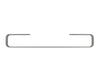 Manhattan 18 in. Single Towel Bar in Brushed Chrome