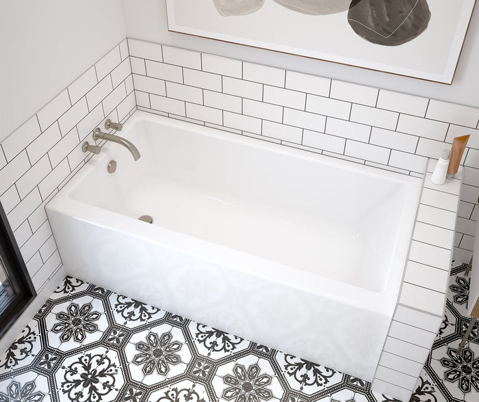 Maax Rubix 60 x 30-Inch Alcove Bathtub