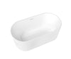 Maax Tori 6732 Acrylic Freestanding Center Drain Bathtub #107830/1 - Golzar Home