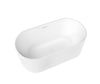 Maax Tori 6732 Acrylic Freestanding Center Drain Bathtub #107830/1 - Golzar Home