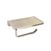 Madison Toilet Paper Single Holder With Shelf - Golzar Home