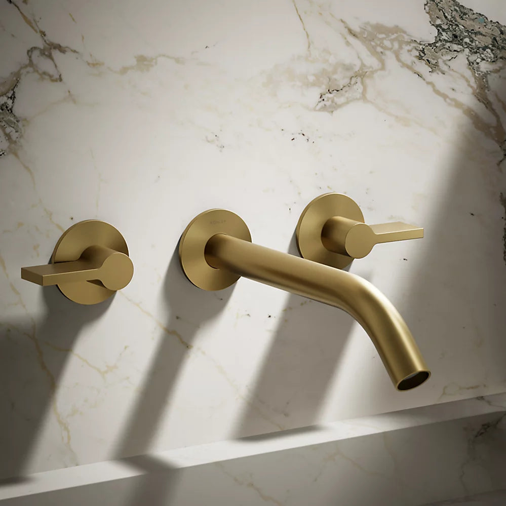 Components® Wall-mount bathroom sink faucet Lever handle trim