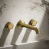 Occasion® Wall-mount bathroom sink faucet Knob handle trim, 1.2 gpm