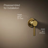 Occasion® Wall-mount bathroom sink faucet handle