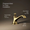 Artifacts® with Bell design Bathroom sink faucet spout with Bell design, 1.2 gpm