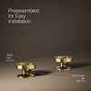 Components® Industrial bathroom sink faucet handles